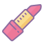 icons8-lipstick-64 Pink and orange lipstick icon