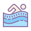 icons8-swimming-64 Light blue swimming icon